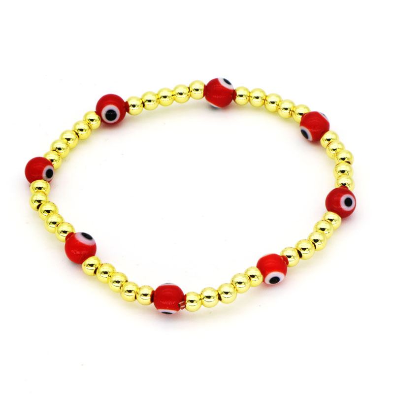 Fashion Devilu0027S Eye Copper Plating Bracelets 1 Piece