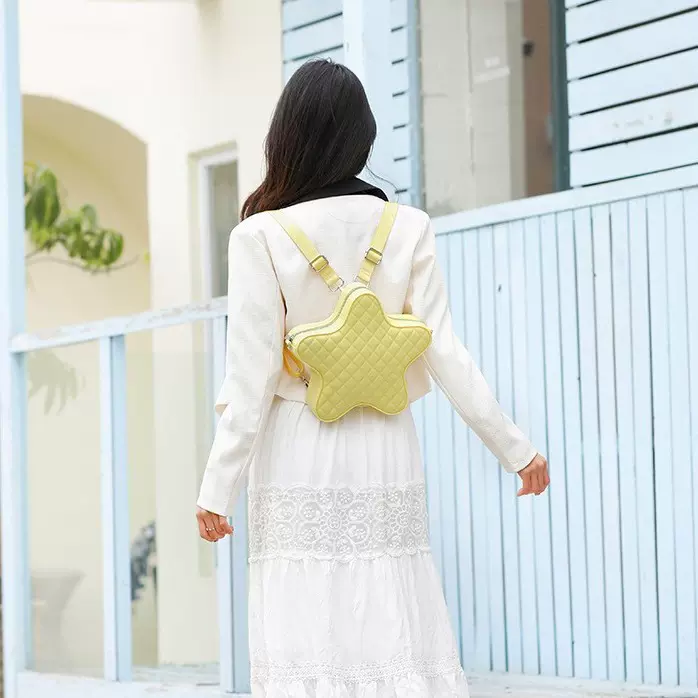 博昊  PVC五角芭比果冻包时尚百搭背包耐脏易洗夏季女斜跨包定制