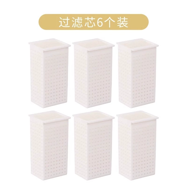 [Water dispenser with small square model] Half a year of 6 pieces of filter element [Filter cotton]