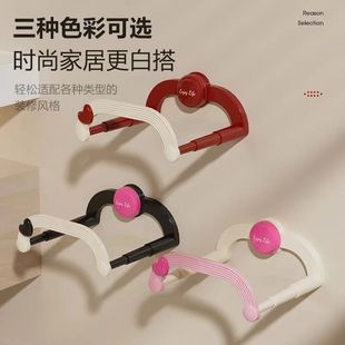 Dopamine Perforated Wall Hanging Bathroom Storage Rack Household Washbasin Tooth Patch Rack New Style Non-Washbasin Rack Retractable Suction Cup