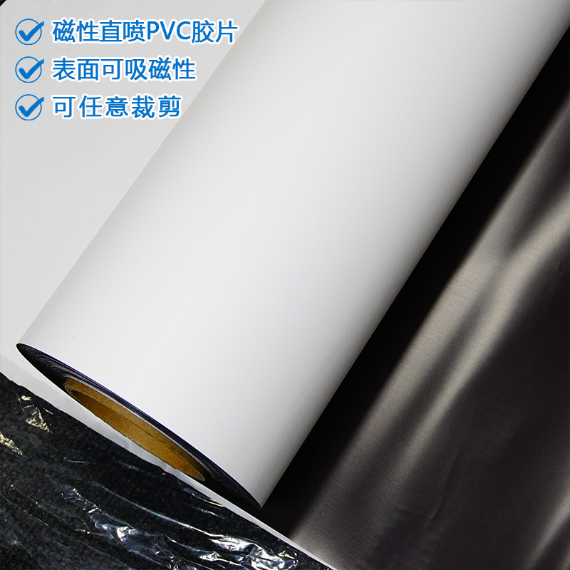 Solvente débil inyección directa magnética placa magnética PVC bobina de goma placa magnética blanda impresión publicitaria grabación patrón de automóviles
