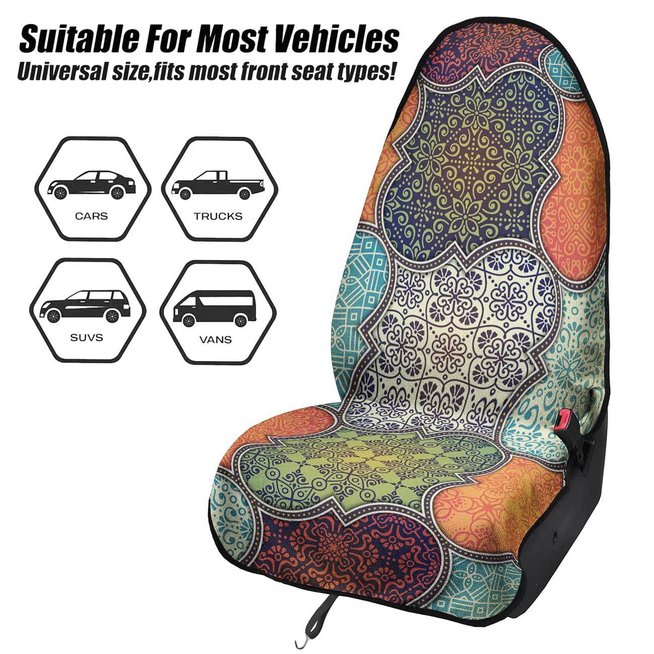 Car seat towel cover front seat protector suitable for gym and exercise, universal for all seasons, car use 31