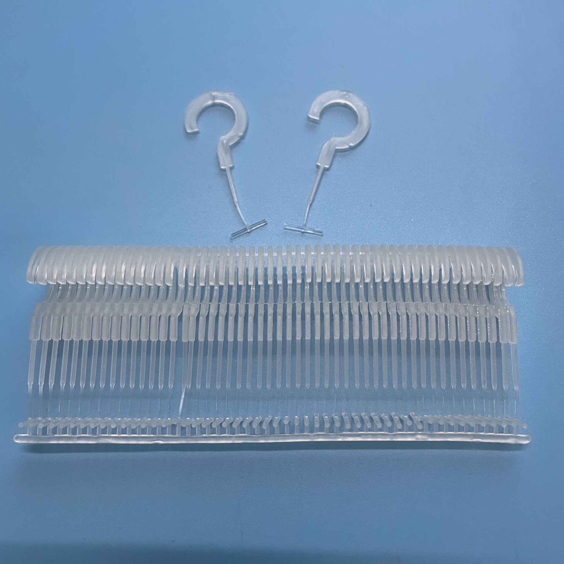 批发透明问号胶针 塑料句号胶针 吊牌全圆字胶针 圆字问号胶勾