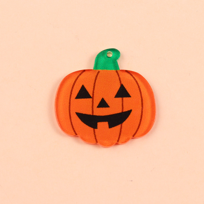 ヨーロッパとアメリカのハロウィンシリーズアクリルアクセサリーカラフルなコウモリカボチャ漫画クモパーソナライズされたクリエイティブアクセサリーアクセサリー|undefined