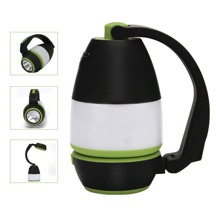 手电筒LED帐篷灯野营灯USB家用台灯户外应急灯带充电宝照明小夜灯