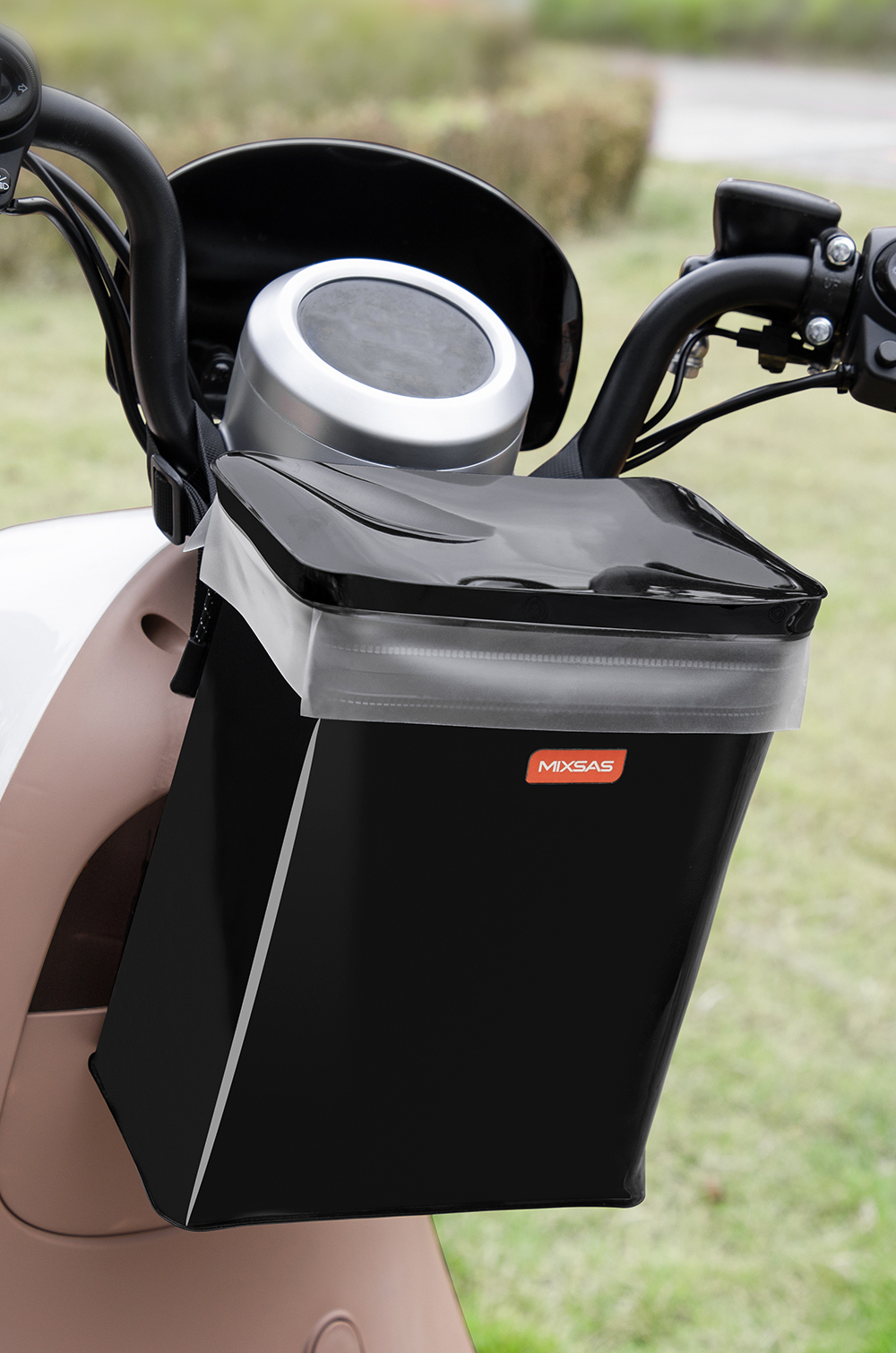 Electric Vehicle Hanging Bag, Front Storage Pocket, Waterproof Large-Capacity Hanging Bag, Universal Battery Vehicle Charger Storage Hanging Bag