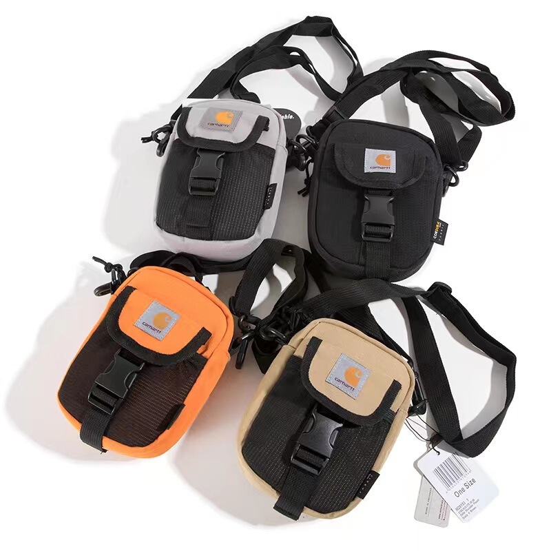 New Carhartt Single-Shoulder Canvas Crossbody Bag for Men and Women, Portable Tote Bag New Carhartt Single-Shoulder Canvas Crossbody Bag for Men and Women, Portable Tote Bag