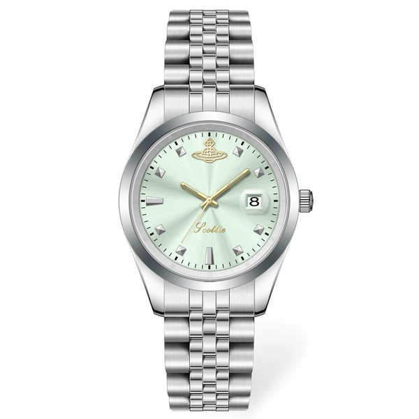 Light green silver + watch adjustment tool