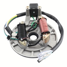 越野摩托车启动电机 JH70点火线圈90 110CC脚启动发动机定子线圈