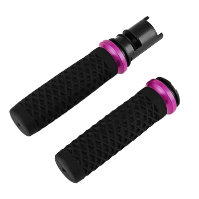 Glide, Road King new model – Motorcycle Handle Cover - purple
