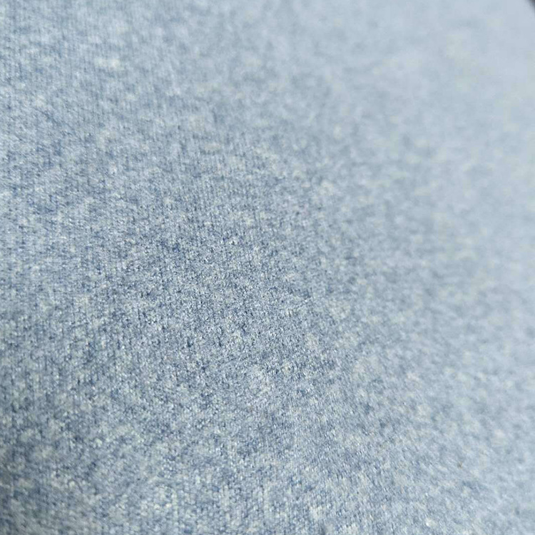 Ventas directas de fábrica de una sola cara de terciopelo de conejo de felpa de doble cara de terciopelo compuesto de tela de forro de tela caliente image 3