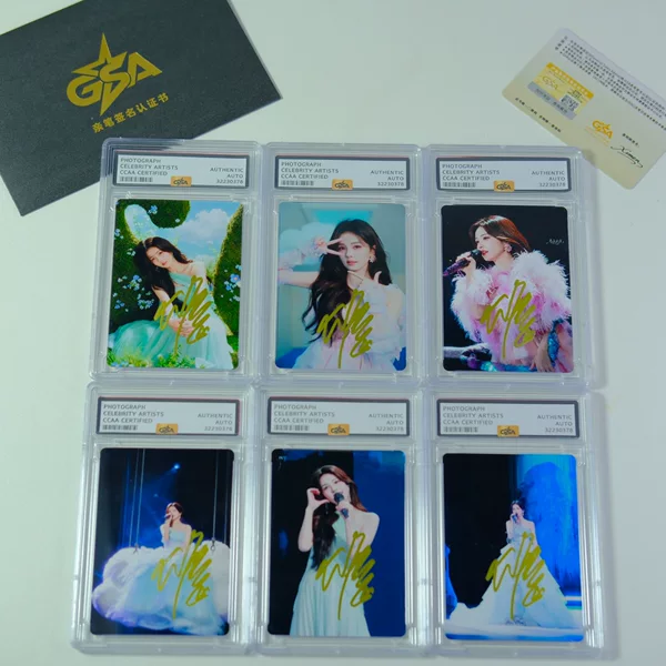 White Deer's autographed GSA star autograph card, high-quality certified collectible