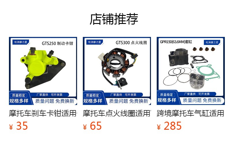 Motorcycle Accessories Engine Cylinder Suitable for Piaggio Vespa 300 Gts300 Gtv300 Piston