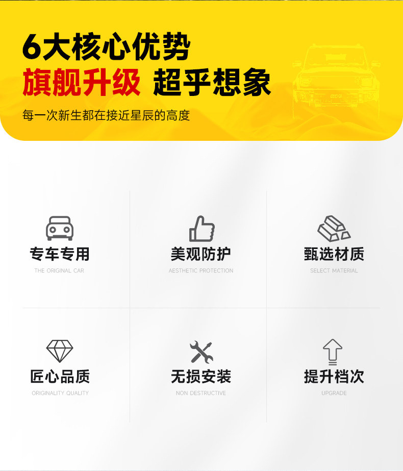 Suitable for Traveler Shanhai T2 Front and Rear Fog Light Frame Trim Strips, Headlight and Taillight Protective Covers, Modified Appearance Accessories