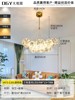 Ceiling lamp for living room, starry sky, modern Scandinavian glossy creative lights for bedroom