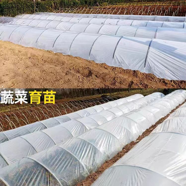 种菜小拱棚膜农用塑料薄膜保温防寒防冻透明塑料布塑料膜遮盖防水
