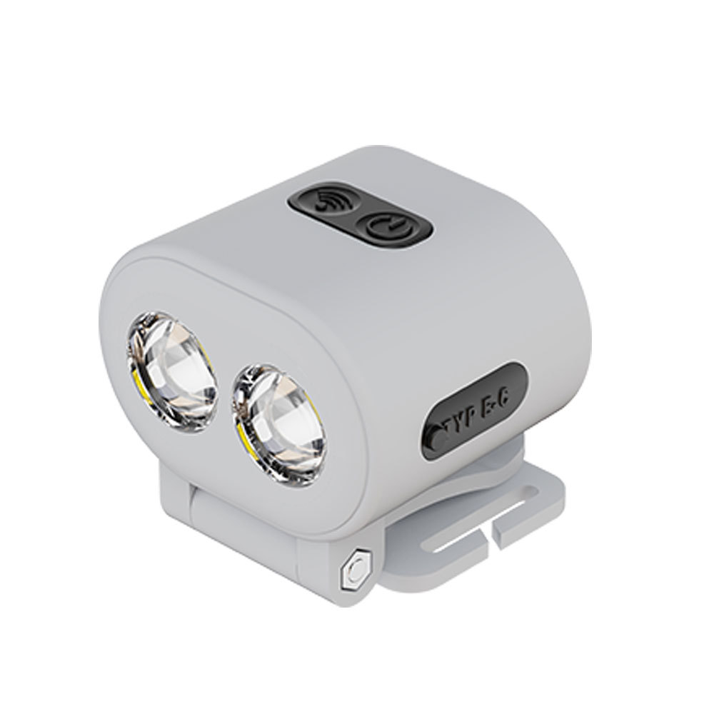 Transfronterizo nuevo faro al aire libre larga resistencia impermeable cabeza-montado lámpara de iluminación de inducción multifuncional imán luz de trabajo