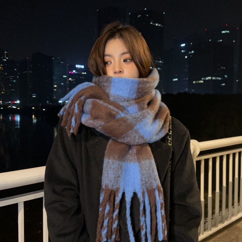 韓国の美ラードのマフラーは秋冬の新型の高級感があります。|undefined