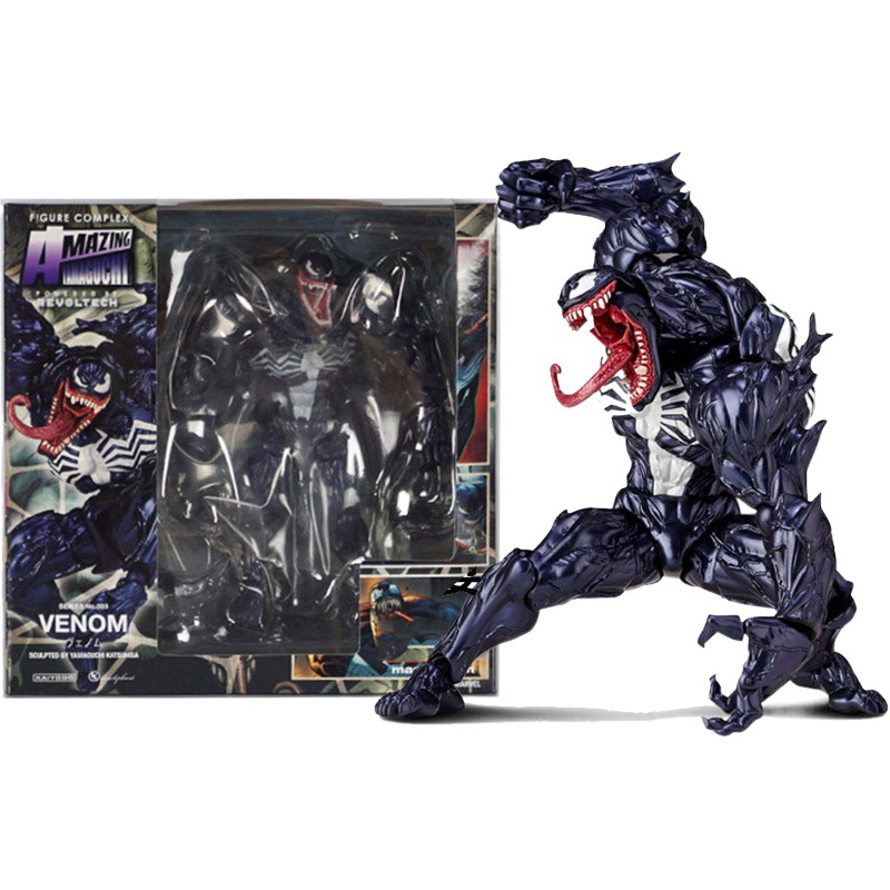 Yamaguchi Venom Eddie masacre película hecha a mano conjunto móvil de juguete modelo decoración muñeca periférica