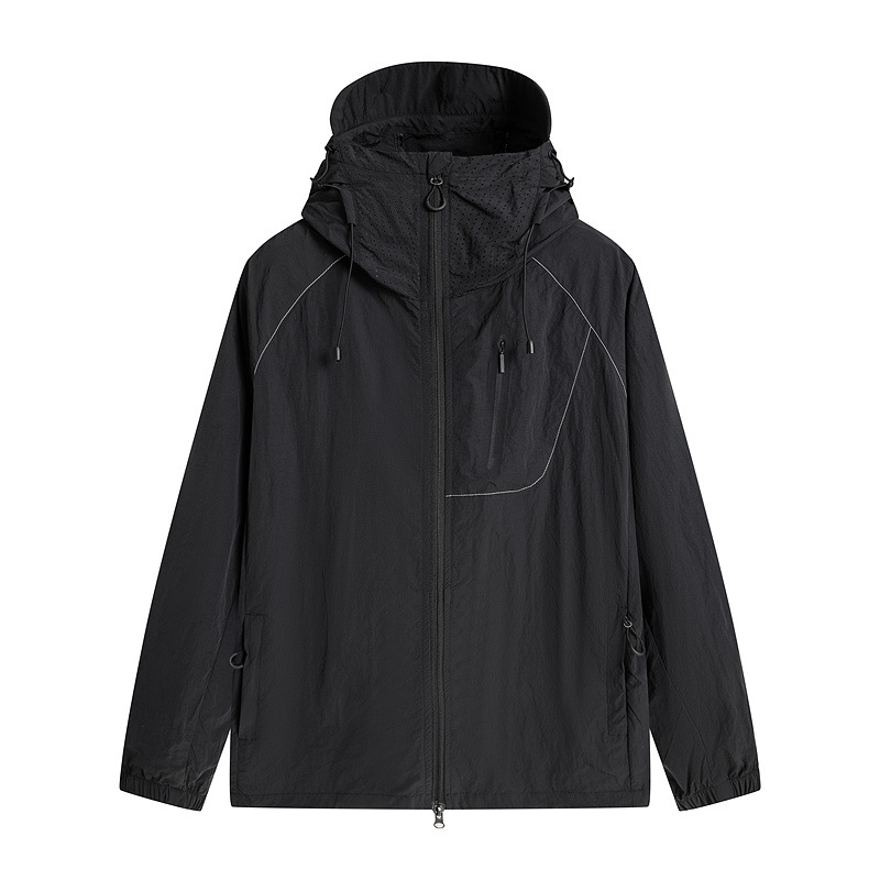 Nueva ropa de protección solar antibacteriana 7A para hombres y mujeres, estilo pareja, ropa de verano para el cuidado de la piel, ropa de protección solar con capucha, compra al por mayor transfronteriza en grupo