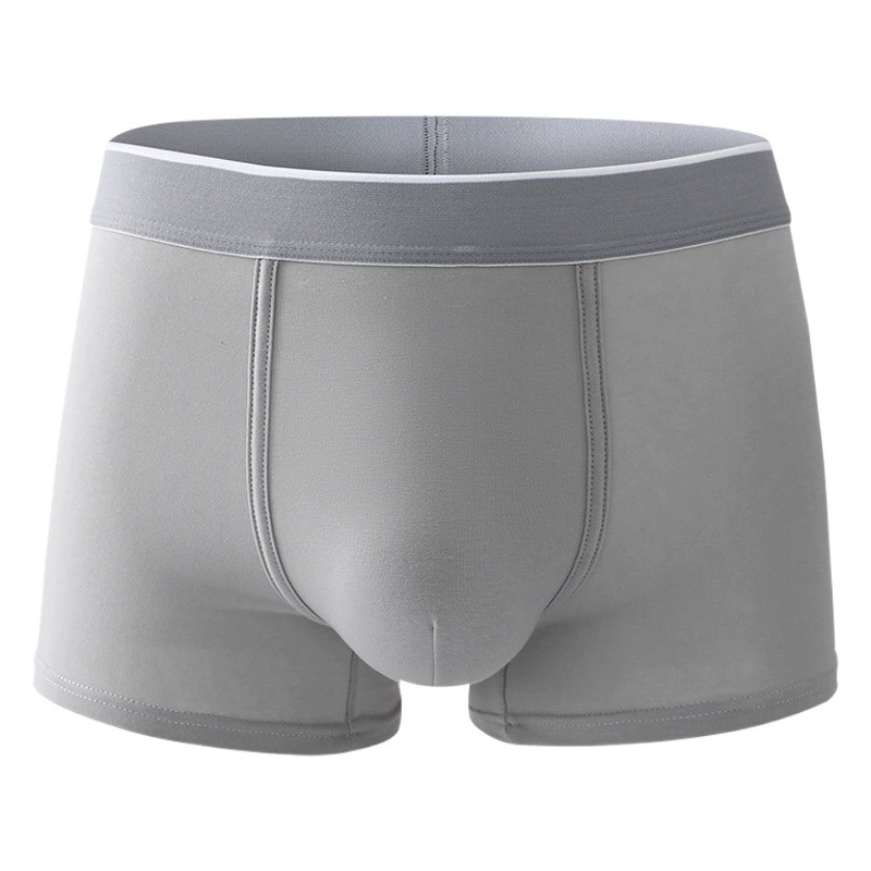 Новые мужские трусы из чесаного хлопка 10A, антибактериальные боксеры средней посадки, однотонные, удобные, оптовая продажа от производителя.