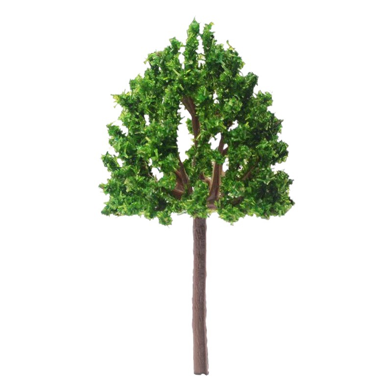 Edificio modelo de mesa de arena árbol escena árbol mini simulación árbol pequeño jardín micro paisaje calle árbol DIY material de paisajismo