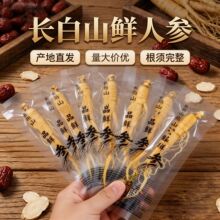 长白山人参保鲜人参真空新鲜人参保鲜参东北特产煲汤泡茶泡酒煲汤
