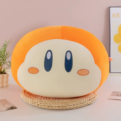 Grab Doll Exchange Gift | Oyuncaq yastıqlar - kirby-plush-pillow-orange-40cm