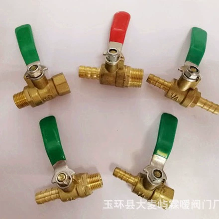 Linyan клапан 2 точки 3 точки шаровой кран переключатель утолщенная медь внутренний и внешний провод двойной Внутренний провод шаровой клапан длинная ручка клапана