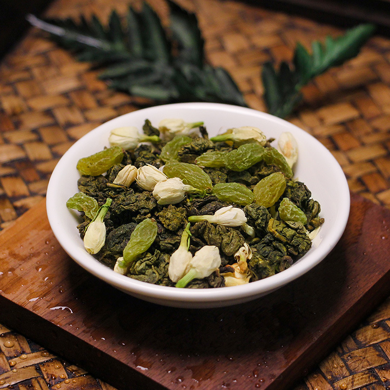 Wulong Grape Jasmine Tea 50 Pack Grape Jasmine Wulong Tea Fresh Flower and Fruit Tea Fruit Tea Wholesale Fruit Tea Gift