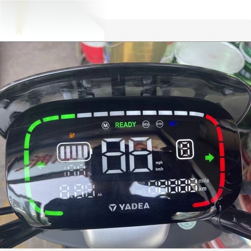 雅迪電気自動車の計器のライトの鋭い諾5 5 5 6莱達の5ディスプレイの1線は計器のアセンブリに通じます。|undefined