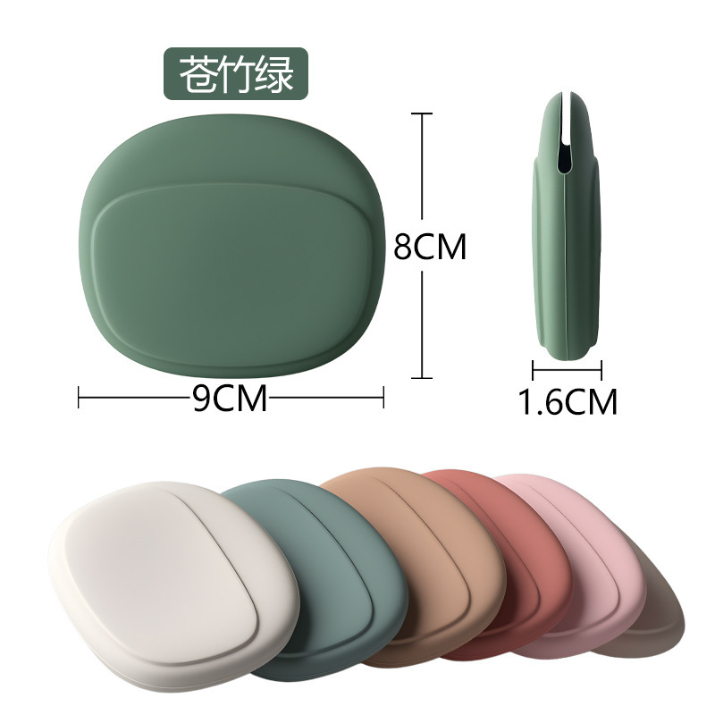 创意新品硅胶收纳包数据线耳机收纳包便携防水可印刷logo硅胶钱包|undefined