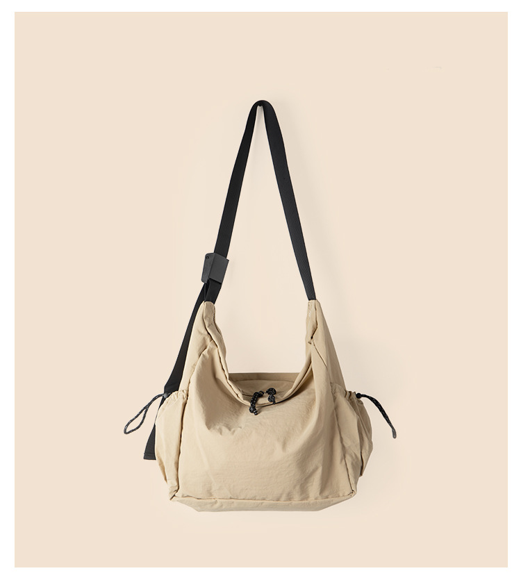 High end summer nylon versatile crossbody bag for female students commuting, single shoulder large capacity tote bag,_voghion.com