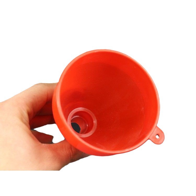 Guía de llenado de aceite de la motocicleta tubo de plástico embudo coche gasolina combustible líquido herramienta de reparación de combustible cubo doméstico