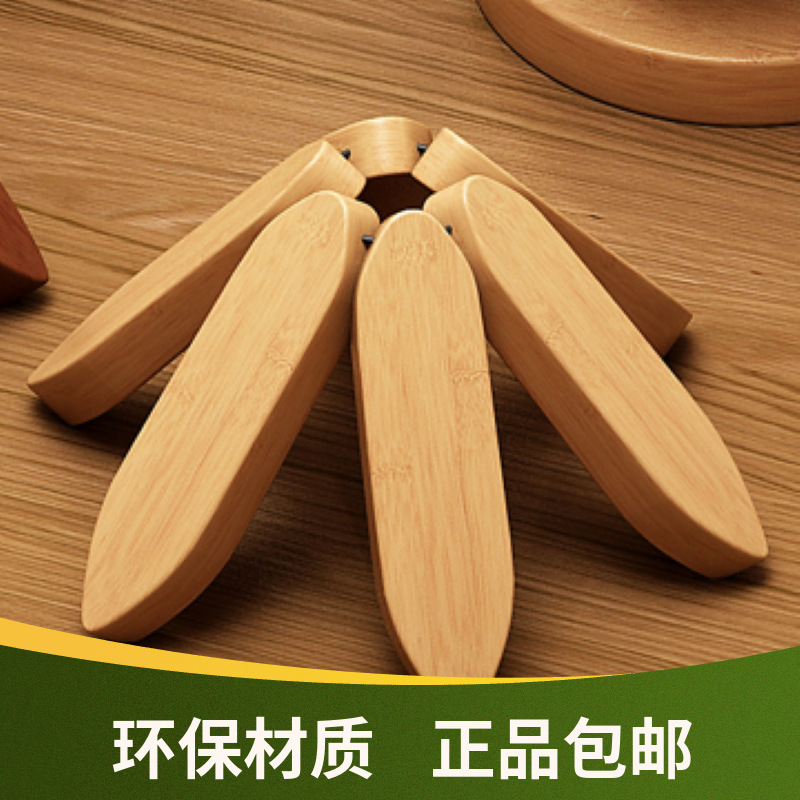 Alta sensación de árbol de Navidad un árbol aislante térmico almohadilla de madera sólida mesa de comedor creativa pequeña taza de árbol a prueba de quemaduras almohadilla de platos de cocina