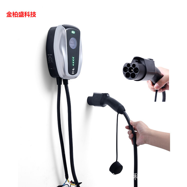 金柏盛新能源电动汽车16A3.5KW便携式充电桩 家用交流快速充电桩