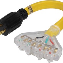 ���R�d������ҎL14-30P �� 4X Nema 5-20R �m������|���^�Դ��