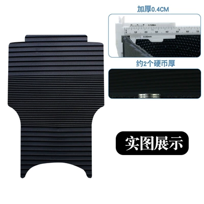 Electric vehicle foot mat rubber foot pad polar core - new-rubber-floor-mats-striped-style