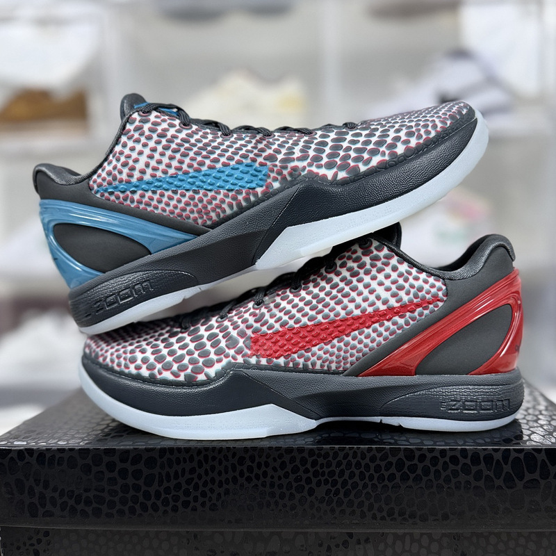 Cross-border Kobe 6 basketball shoes with high rebound, grip, and anti-torsion performance, practical sneakers for men's outdoor sports training Cross-border Kobe 6 basketball shoes with high rebound, grip, and anti-torsion performance, practical sneakers for men's outdoor sports training