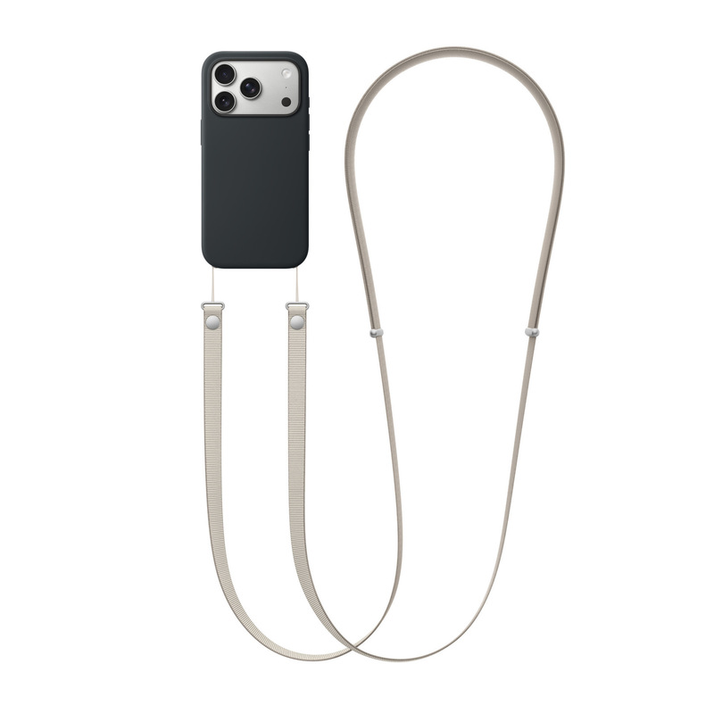 适用于苹果手机斜跨挂绳磁吸编织背带iPhone17系列手机挂绳|undefined