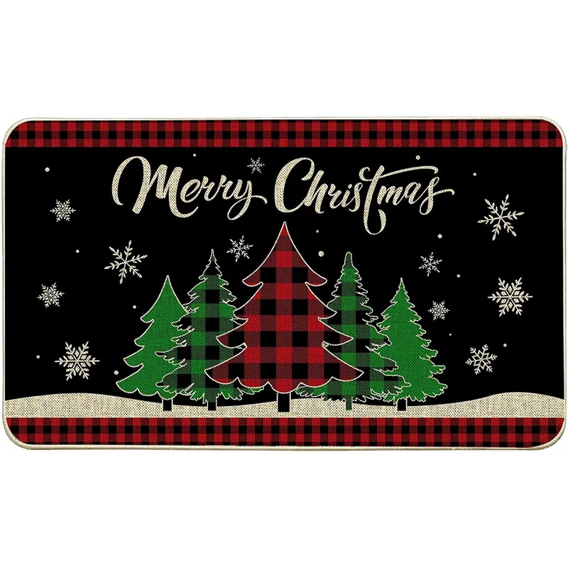 国境を越えたアマゾンのクリスマスカーペットが家に入ってお祝いの日にプレゼントマットMerryクリスティ|undefined