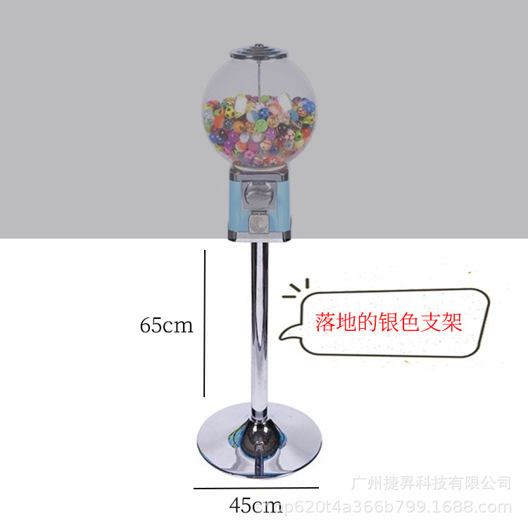 青緑色のねじり卵機の25インチの小さいサイズの32mmのねじり卵はコイン活動の抽選の道具の現物を必要としません。|undefined