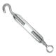 Flower blue bolt wire rope chain tensioner American die forging open body closed flower basket screw hot galvanized tightener