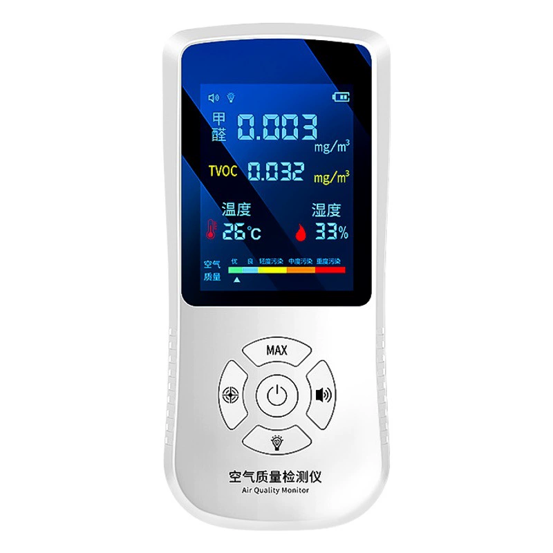Source Factory Chenzhou Island Профессиональный новый дом Бытовой детектор формальдегида Высокоточный детектор качества воздуха в помещении