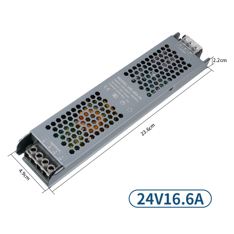工業超薄型12v黒金剛ライトボックス電源24vリニア照明ledライトストリップ変圧器スイッチング電源|undefined