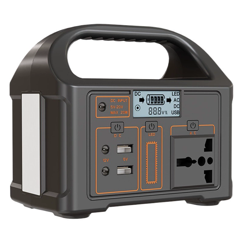 Трансграничный объем света портативный 100 Вт кемпинг в прямом эфире киоск литий-железо-фосфат аварийный открытый источник питания для хранения энергии мобильный источник питания