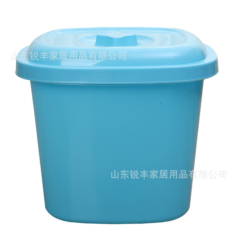 プラスチック米桶メーカー卸売り家庭用キッチン雑穀小麦粉収納桶厚い米箱米桶印刷広告|undefined