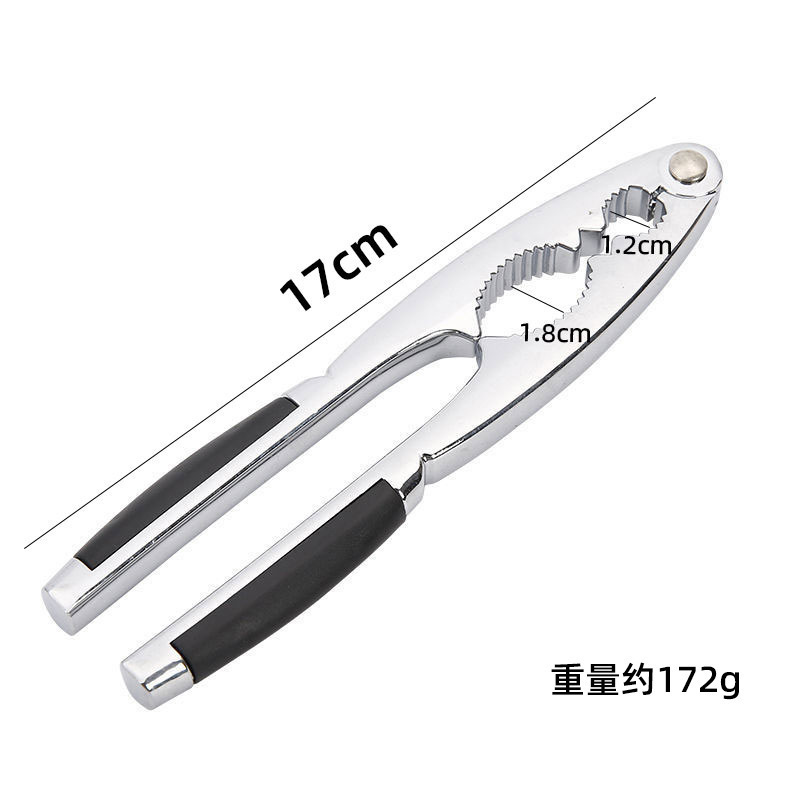 亜鉛合金ドライフルーツクリップ、松の実クリップ、家庭用クルミクリップ、ヘーゼルナッツナッツ、ピーカンナッツ、固体亜鉛合金プライヤー|undefined