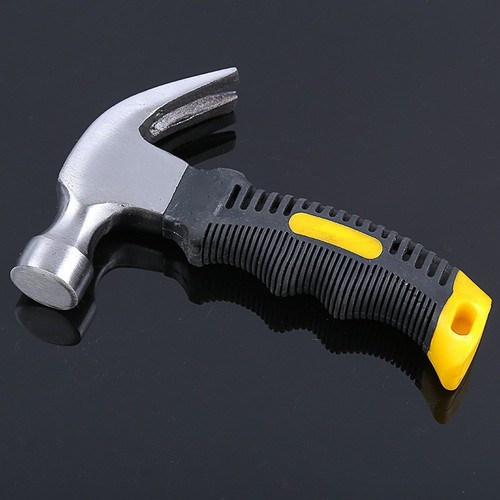 Sheep horn mini hammer iron hammer nail puller small mallet installation hammer handheld hammer multi-function escape hammer factory wholesale