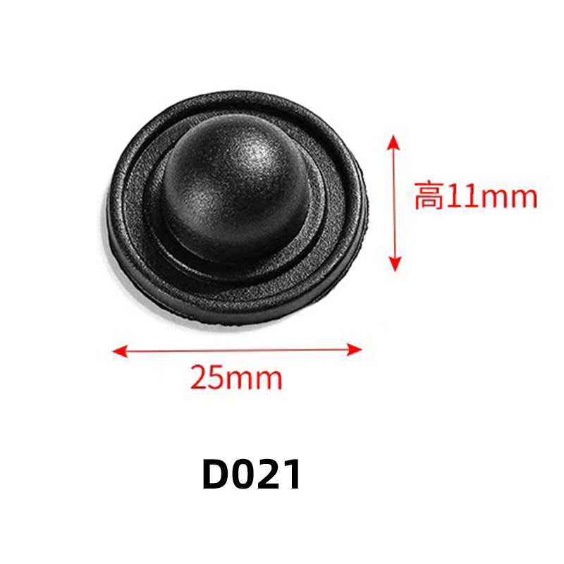 Manufacturer Supplies Anti-Slip and Shock-Proof Pvc Bottom Pads, Round Seamless Rubber Gasket Luggage Bottom Pads with Strong Plasticity